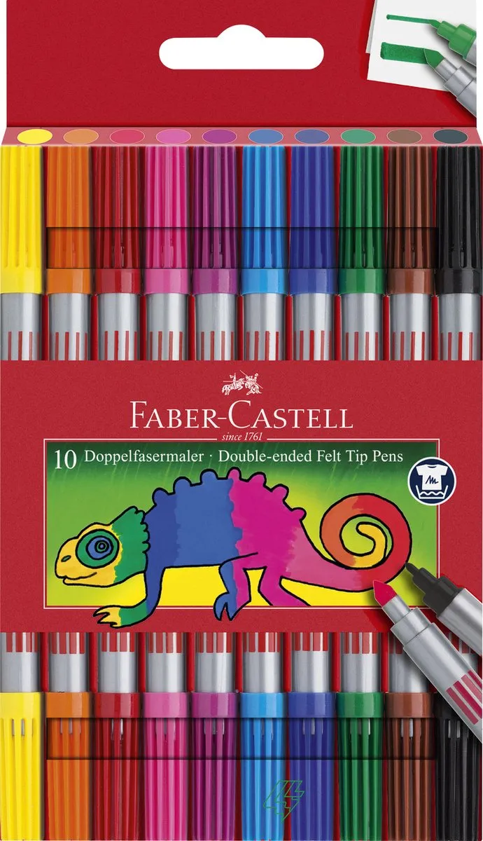 Faber-Castell FC-151110 Viltstiften Brushpen & Fineliner