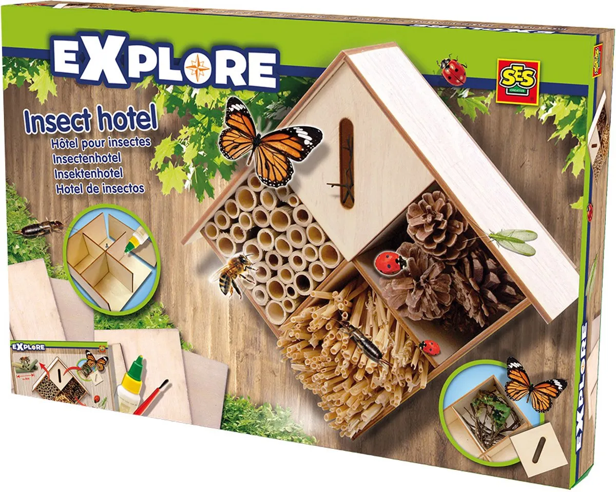SES Creative Explore Insectenhotel Knutselpakket