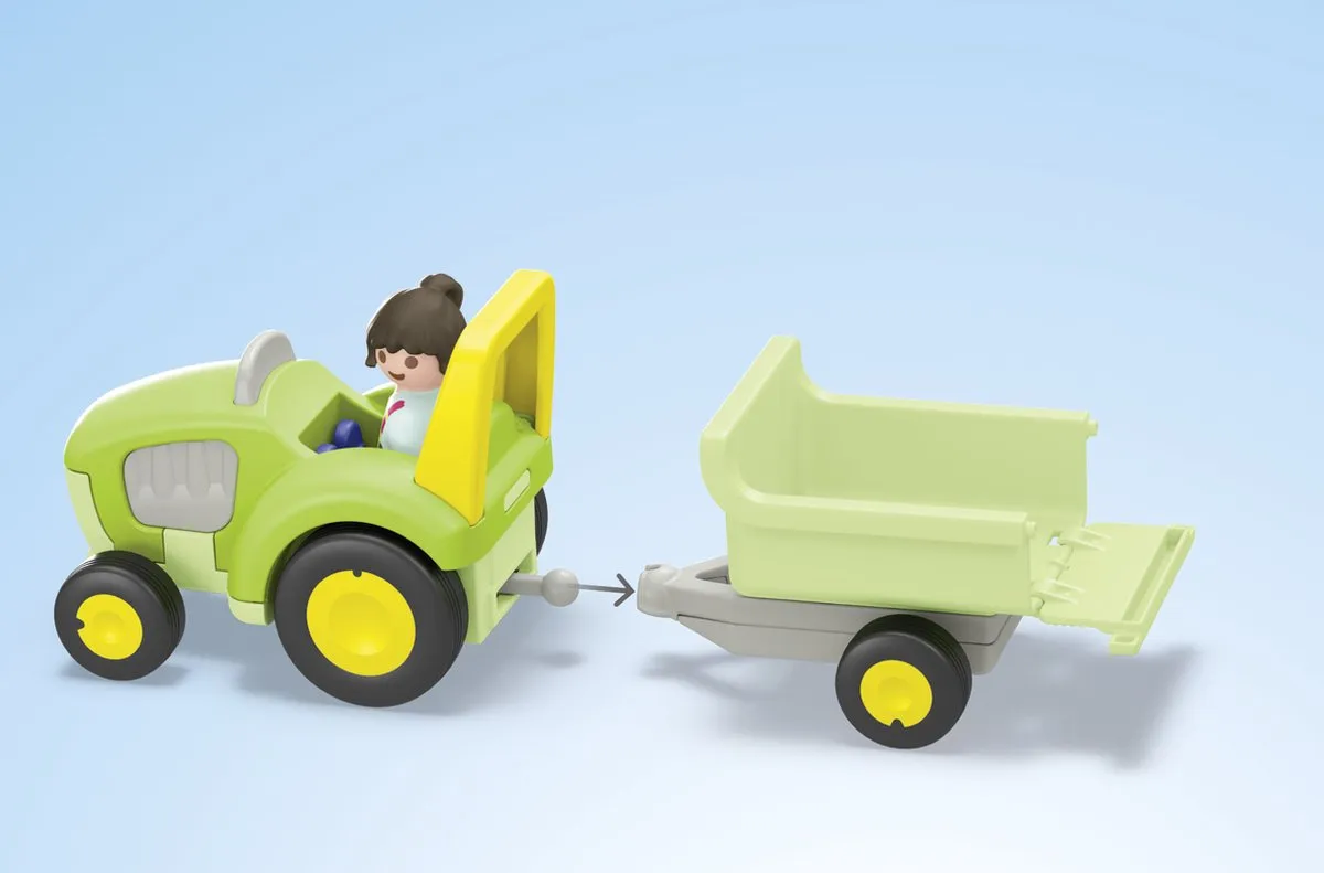 Playmobil Boerderijavontuur 71656 - Tractor & Dieren - Multicolor