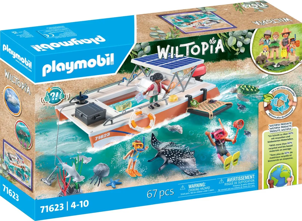 Playmobil Wiltopia Koraalrif Onderzoek 71623 - Multicolor