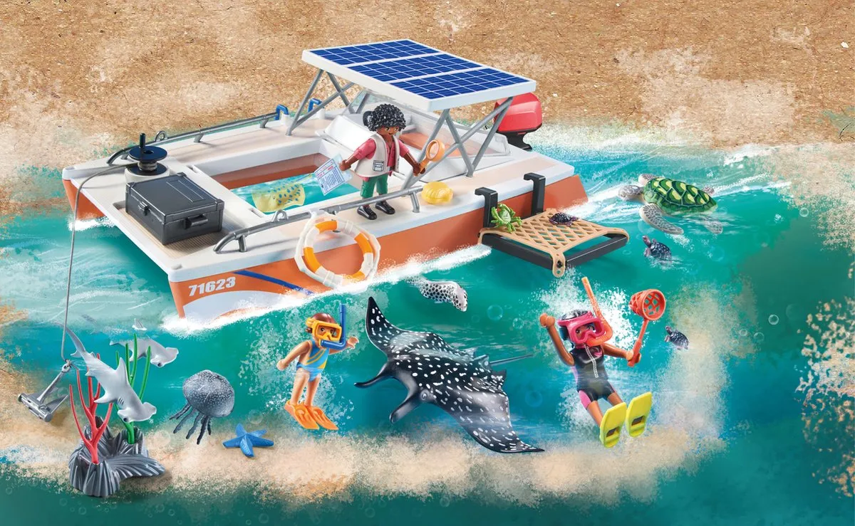 Playmobil Wiltopia Koraalrif Onderzoek 71623 - Multicolor