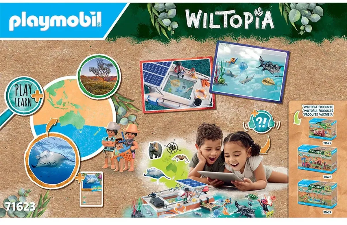 Playmobil Wiltopia Koraalrif Onderzoek 71623 - Multicolor