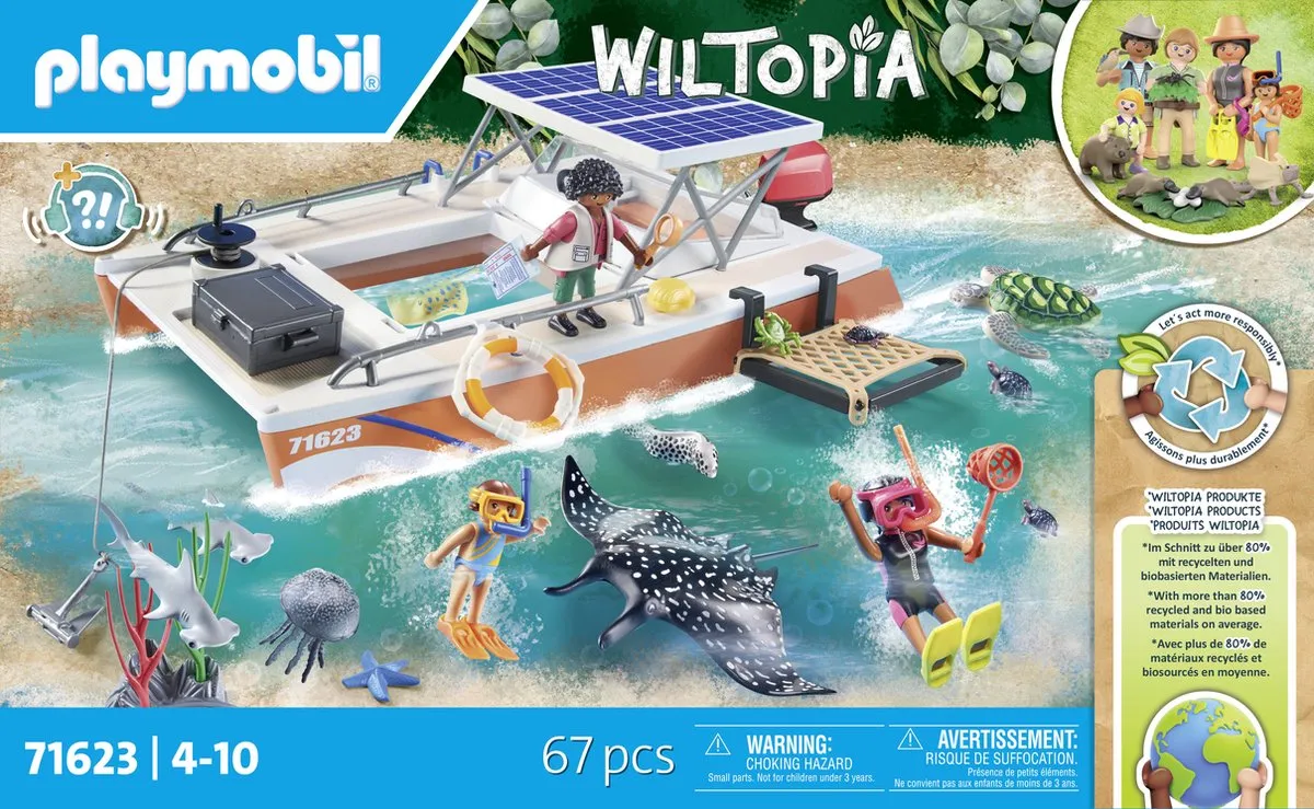 Playmobil Wiltopia Koraalrif Onderzoek 71623