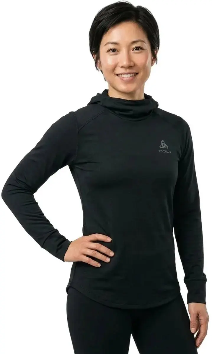 ODLO Active Warm Eco Basislaag Lange Mouwen - Zwart L - afbeelding 6 van 6
