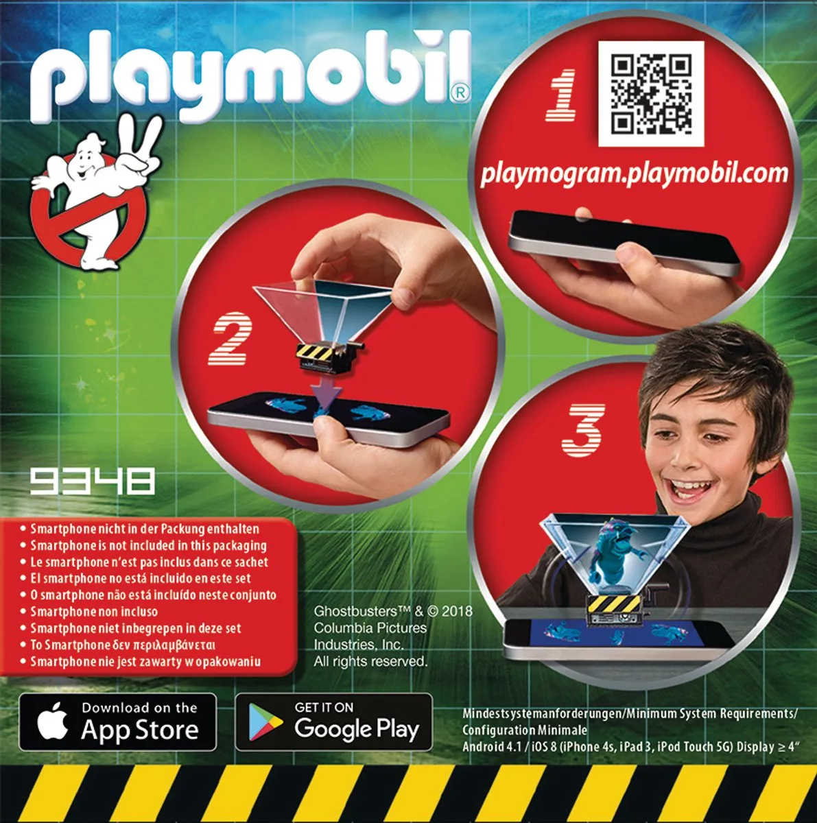 Playmobil Ghostbuster Raymond Stantz 9348