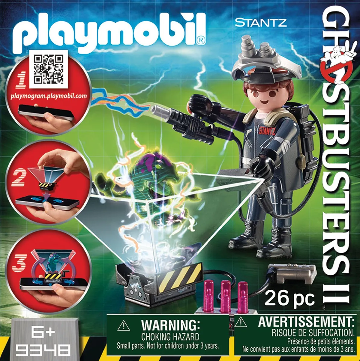 Playmobil Ghostbuster Raymond Stantz 9348