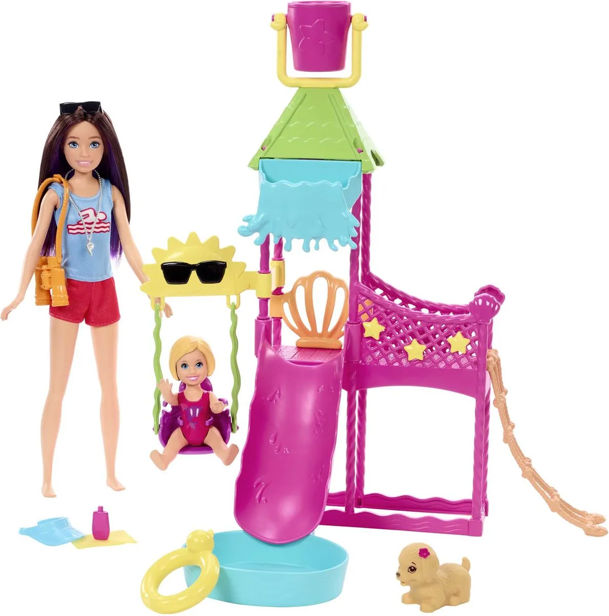 Barbie Skipper Eerste Baantjes Babysitter Speelfiguur - Multicolor