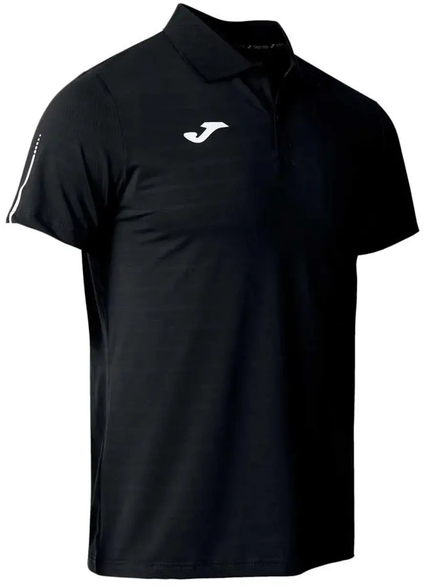 Joma Torneo Korte Mouw Poloshirt Zwart 12-14 Years Jongen