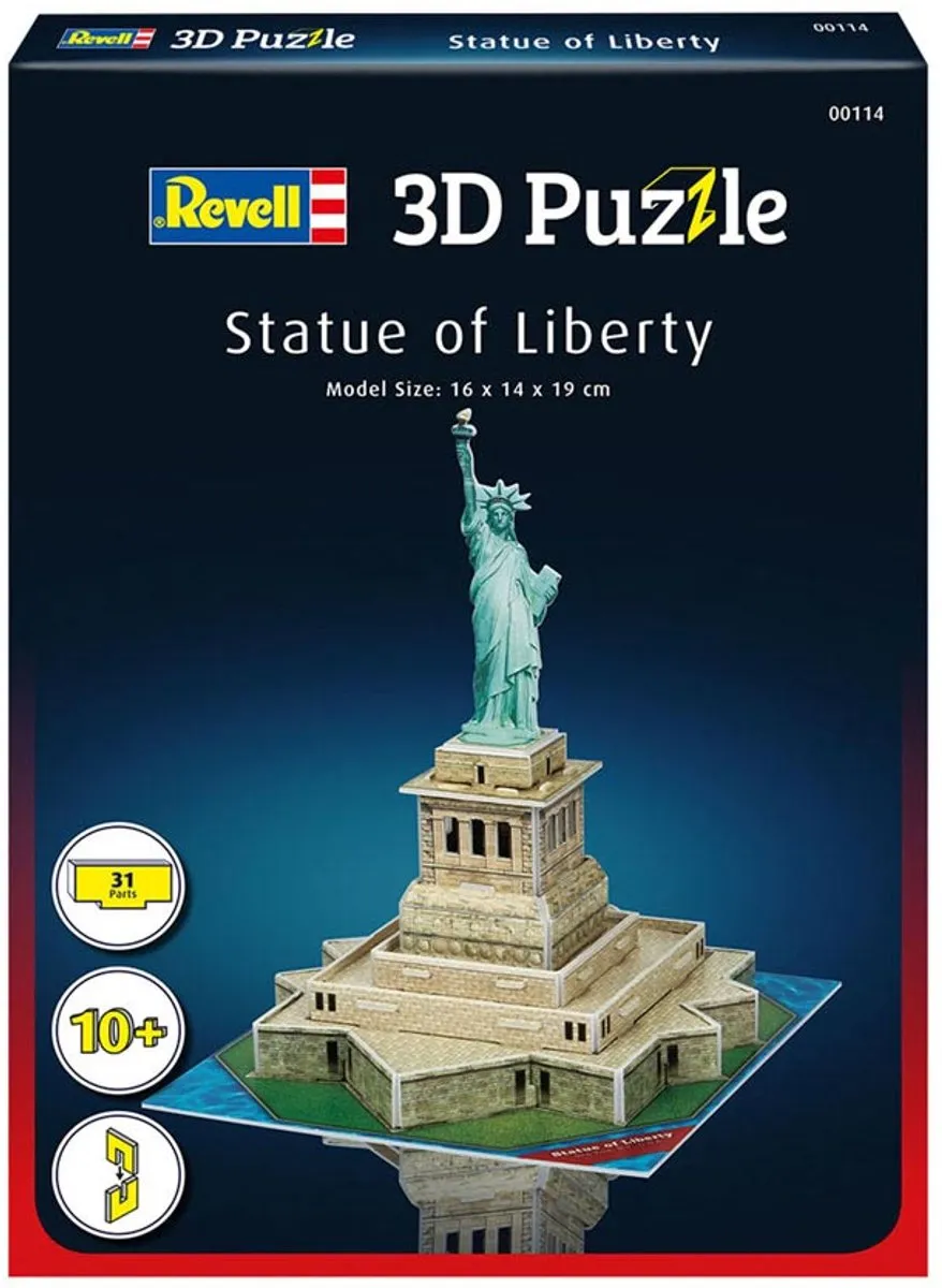 Revell Statue of Liberty 3D Puzzel 31 Stuks - Multi
