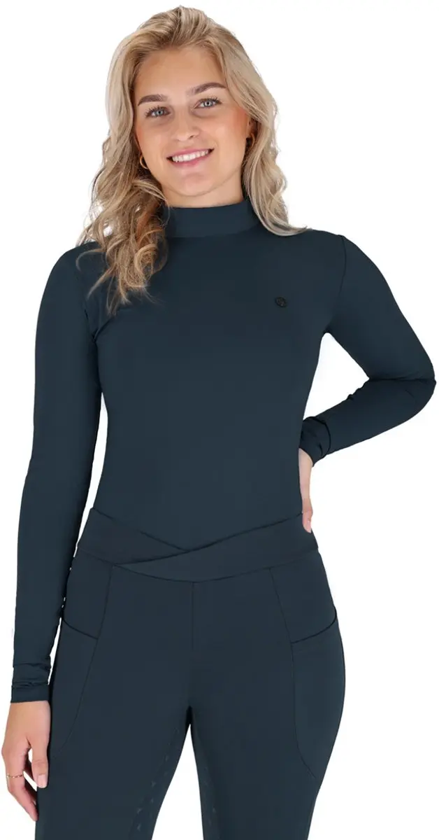Qhp Trainingsshirt Qhp Teddie Blauw