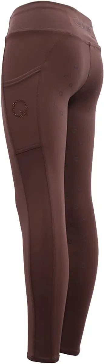 Quur Paardrijlegging Quur Qmagalie Full Grip Kids Bruin