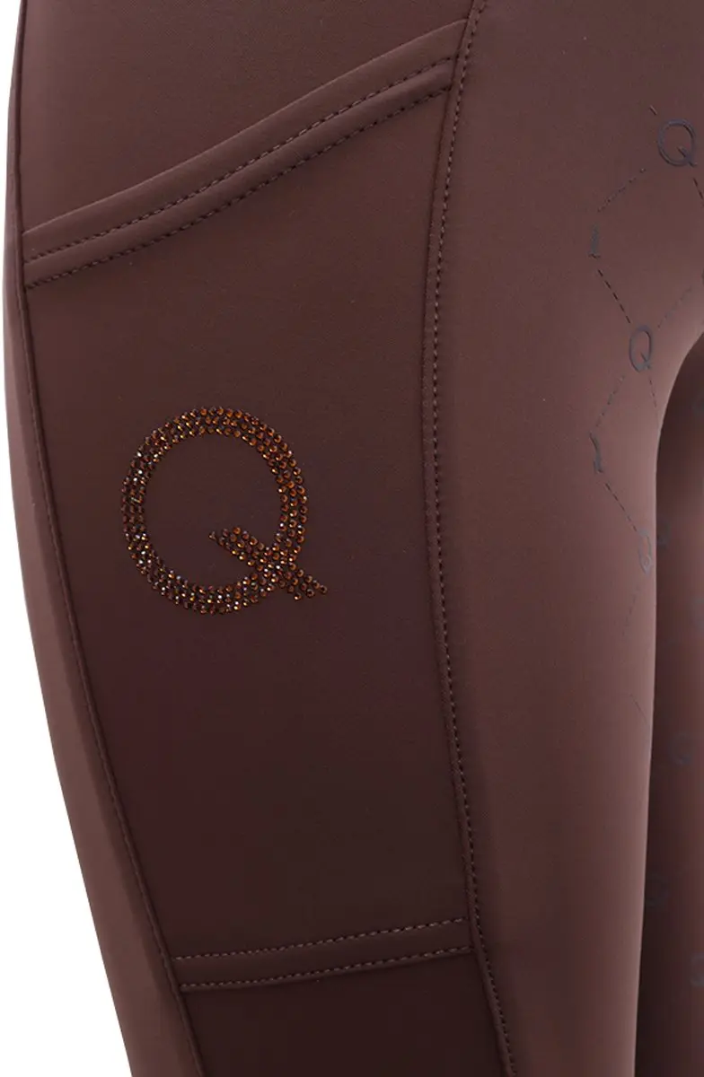 QUUR Qmagalie Full Grip Paardrijlegging 146-152 - Bruin