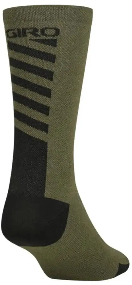 Giro HRC Merino Wollen Sokken - One Size - Groen