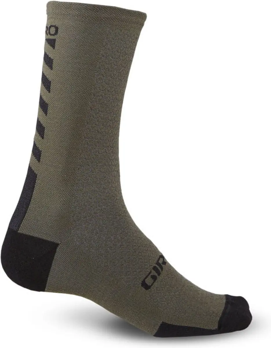 Giro HRC Merino Wollen Sokken - One Size - Groen