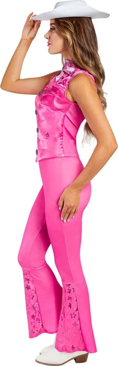 "Barbie Cowgirl" kostuum voor dames, kostuum voor volwassenen maat M