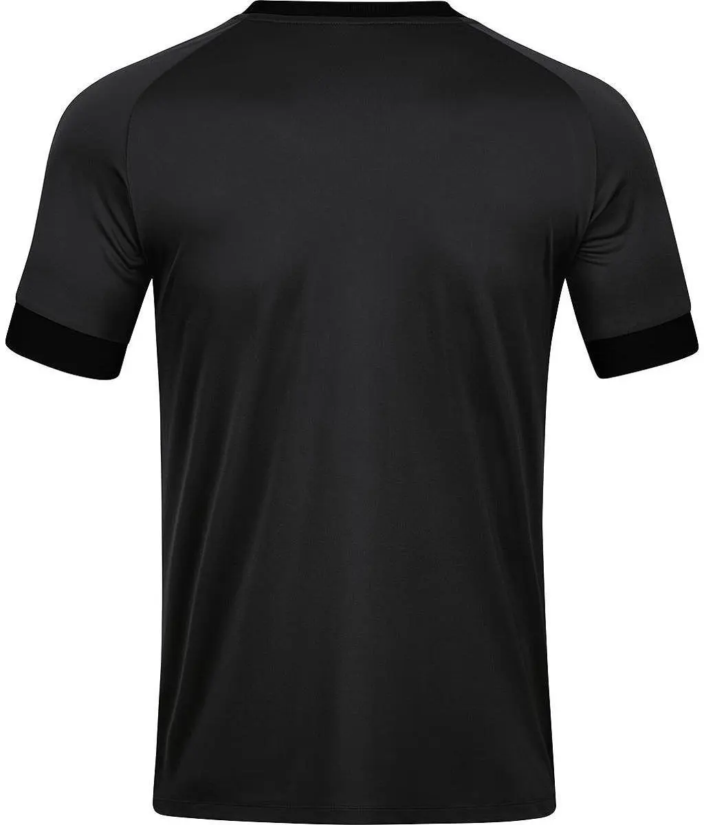 JAKO Pixel Shirt Korte Mouw Heren - M - Zwart