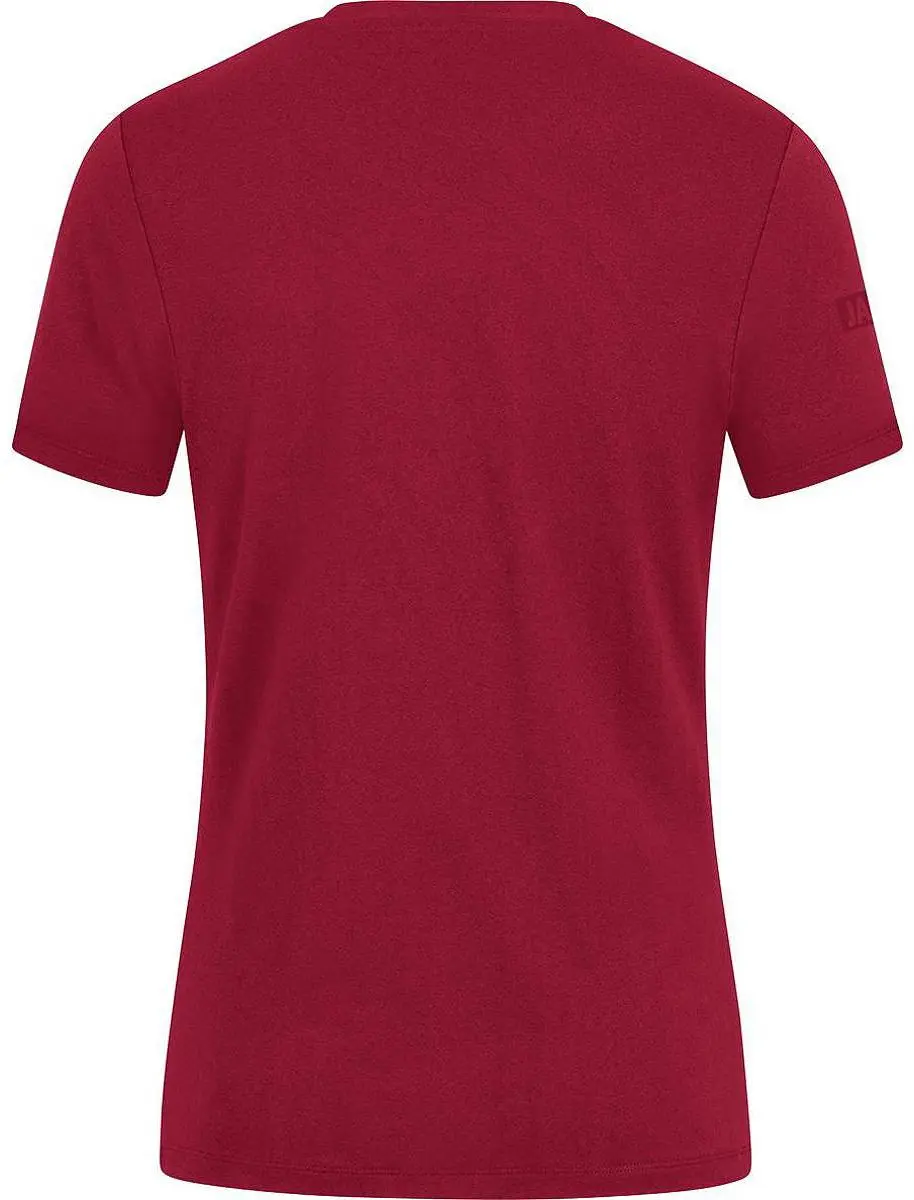 JAKO Pro Casual T-Shirt Dames - Chilirood Maat 40