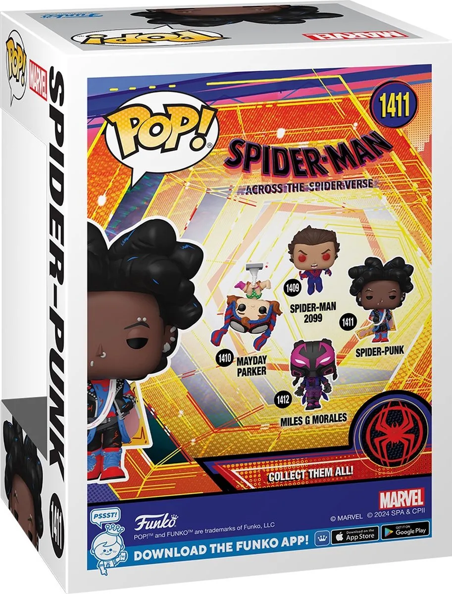 Funko Spider-Man Across the Spider-Verse Spider-Punk 82649