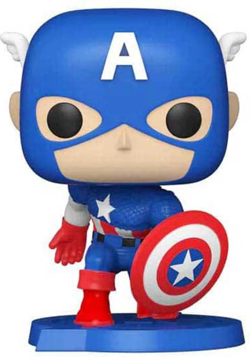 Funko Pop! Captain America Comics Marvel #27 72499 - Multicolor