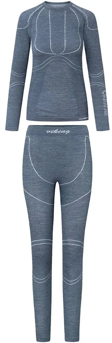 Viking Lana Pro Dames Onderkleding Set - M - Grijs