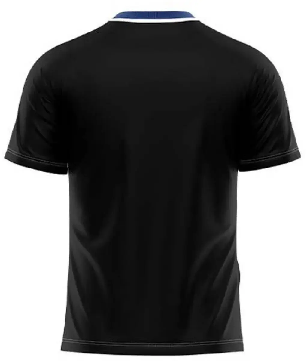 Givova Rugby Sports T-Shirt - Black-Royal - S - afbeelding 3 van 6