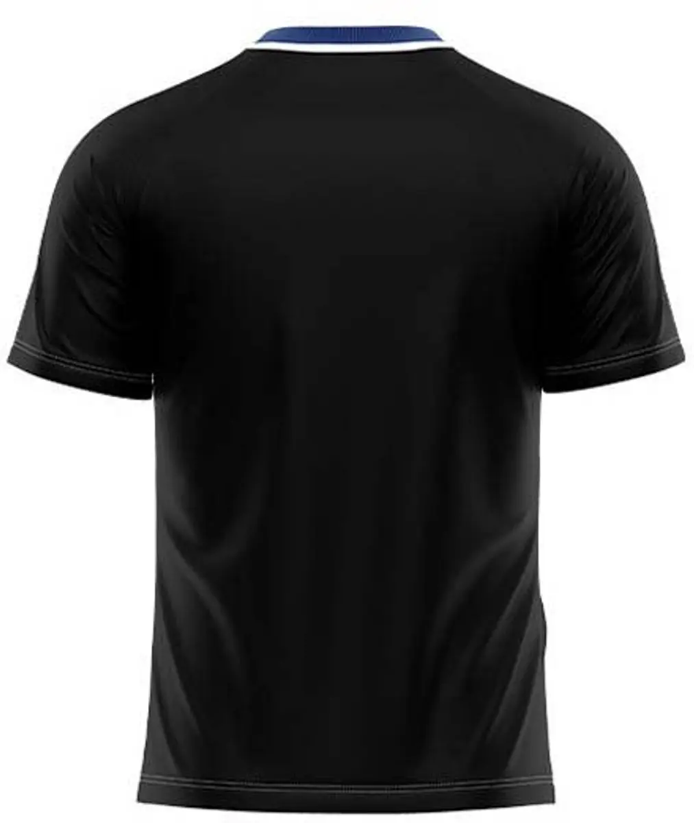 Givova Rugby Sports T-Shirt - Black-Royal - S - afbeelding 2 van 6