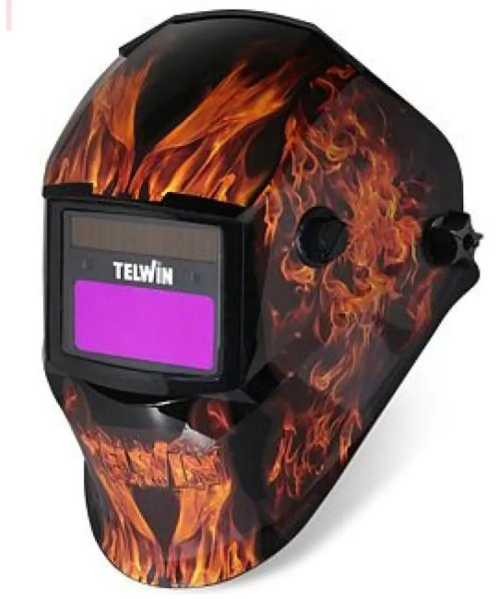 Telwin Stream Flame Lashelm DIN 9-13 MMA/MIG/MAG/TIG - 93x43mm - afbeelding 6 van 6