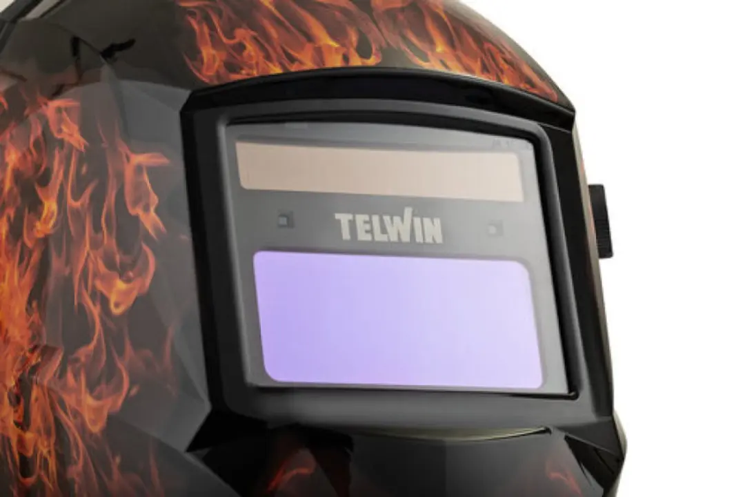 Telwin Stream Flame Lashelm DIN 9-13 MMA/MIG/MAG/TIG - 93x43mm