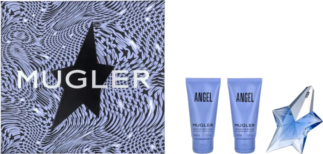 Mugler Angel Giftset - 25ml Parfum + 50ml Douchegel + 50ml Bodylotion