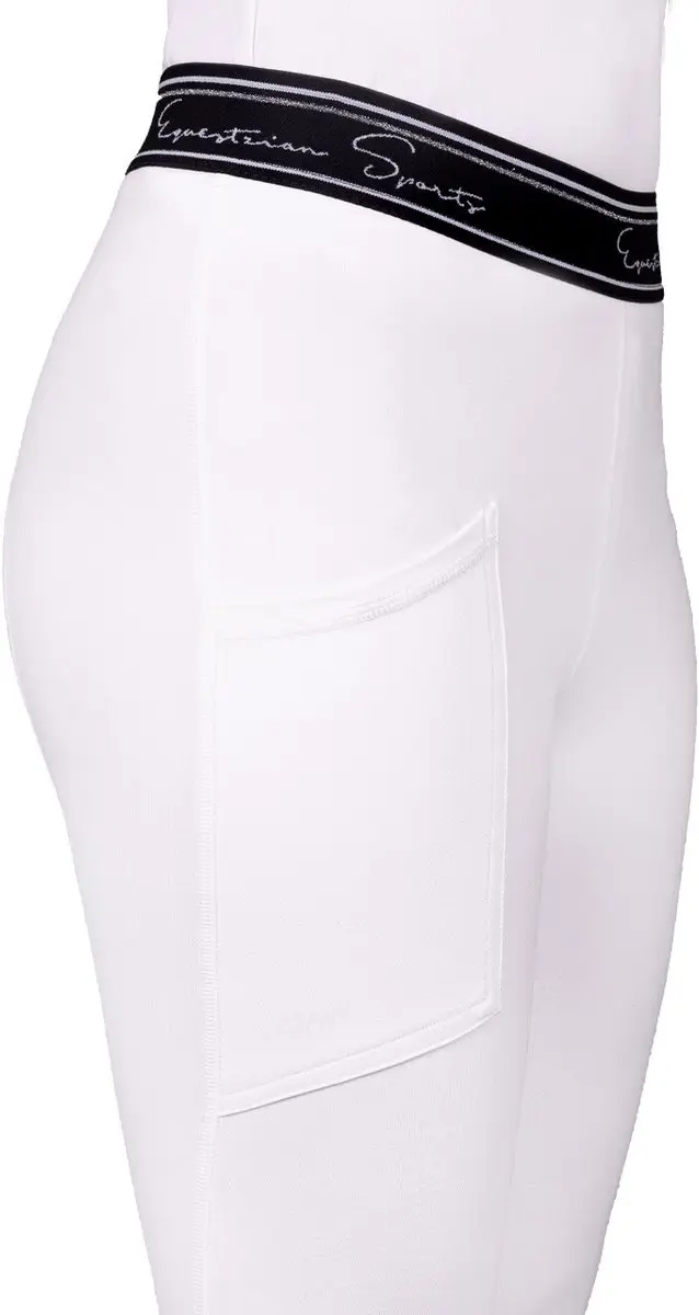 QHP Eden Competition Full Grip Paardrijlegging - XS Wit