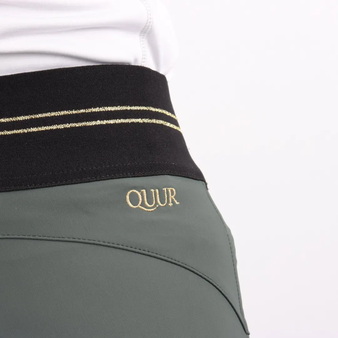 QUUR Qnila Full Grip Paardrijlegging 32 - Donkergroen