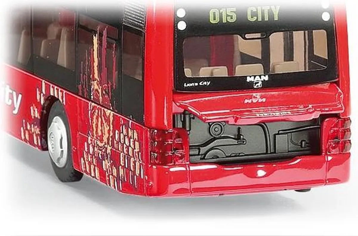 SIKU 3734 MAN Stadbus - Rood