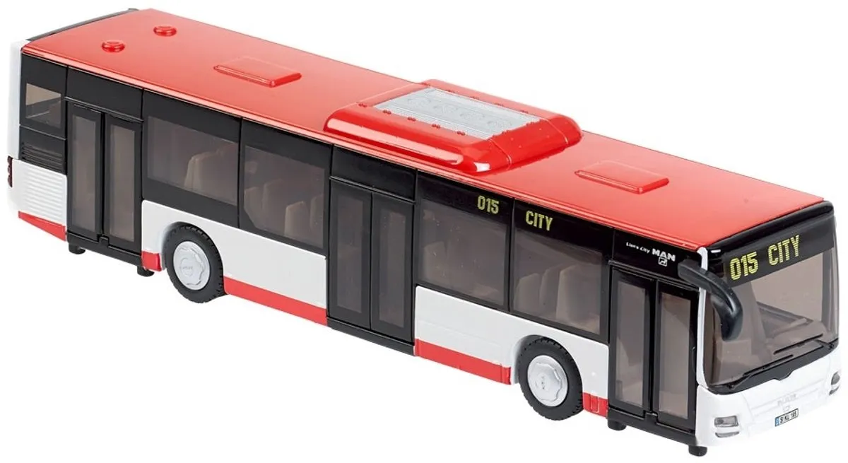 SIKU 3734 MAN Stadbus - Rood
