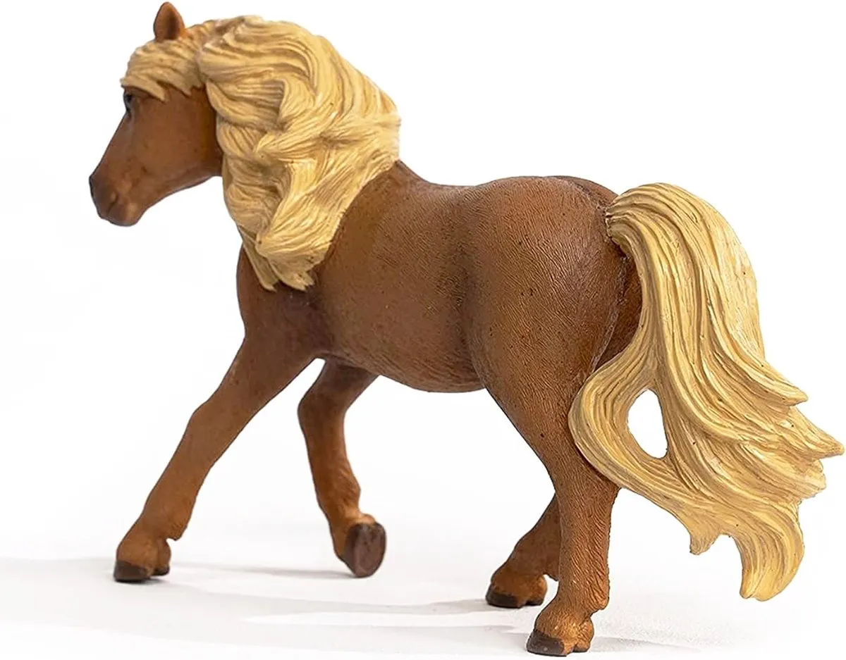 Schleich IJslandse Pony Hengst Figuur - Bruin