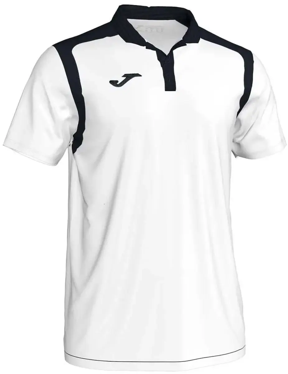 Joma Championship V Polo Kinderen 116 - Wit/Zwart - afbeelding 2 van 2