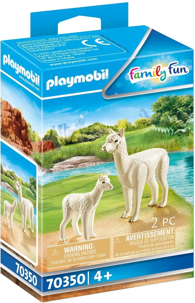 Playmobil Family Fun Alpaca met baby 70350