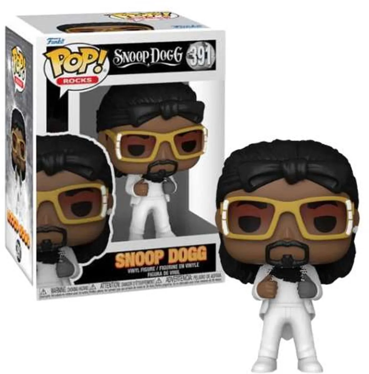 Funko Snoop Dogg Snoop Dogg Rocks! Pop! 75399 - Multicolor - afbeelding 6 van 6