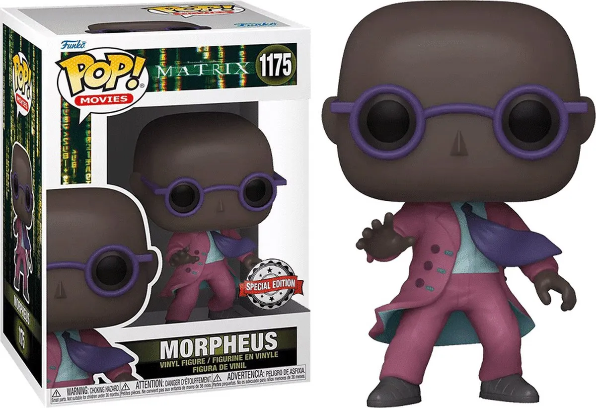 Funko Pop! Movies Matrix Morpheus #1175 Special Edition