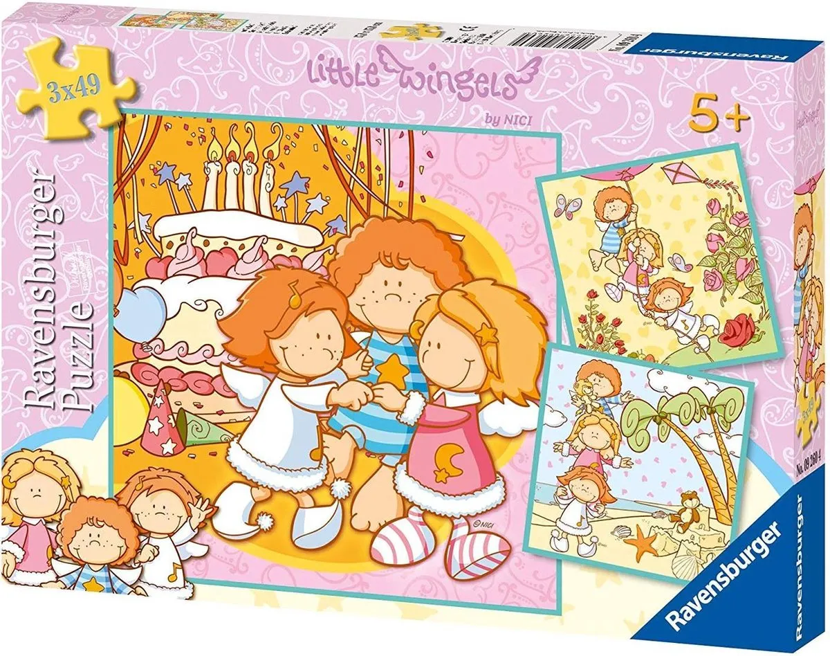 Ravensburger Legpuzzel 3x49 Stuks