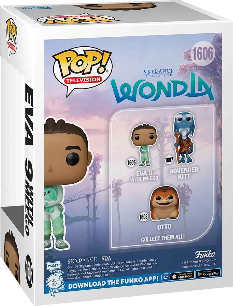 Funko Pop! WondLa Eva 9 with Meego 79752 - Multicolor
