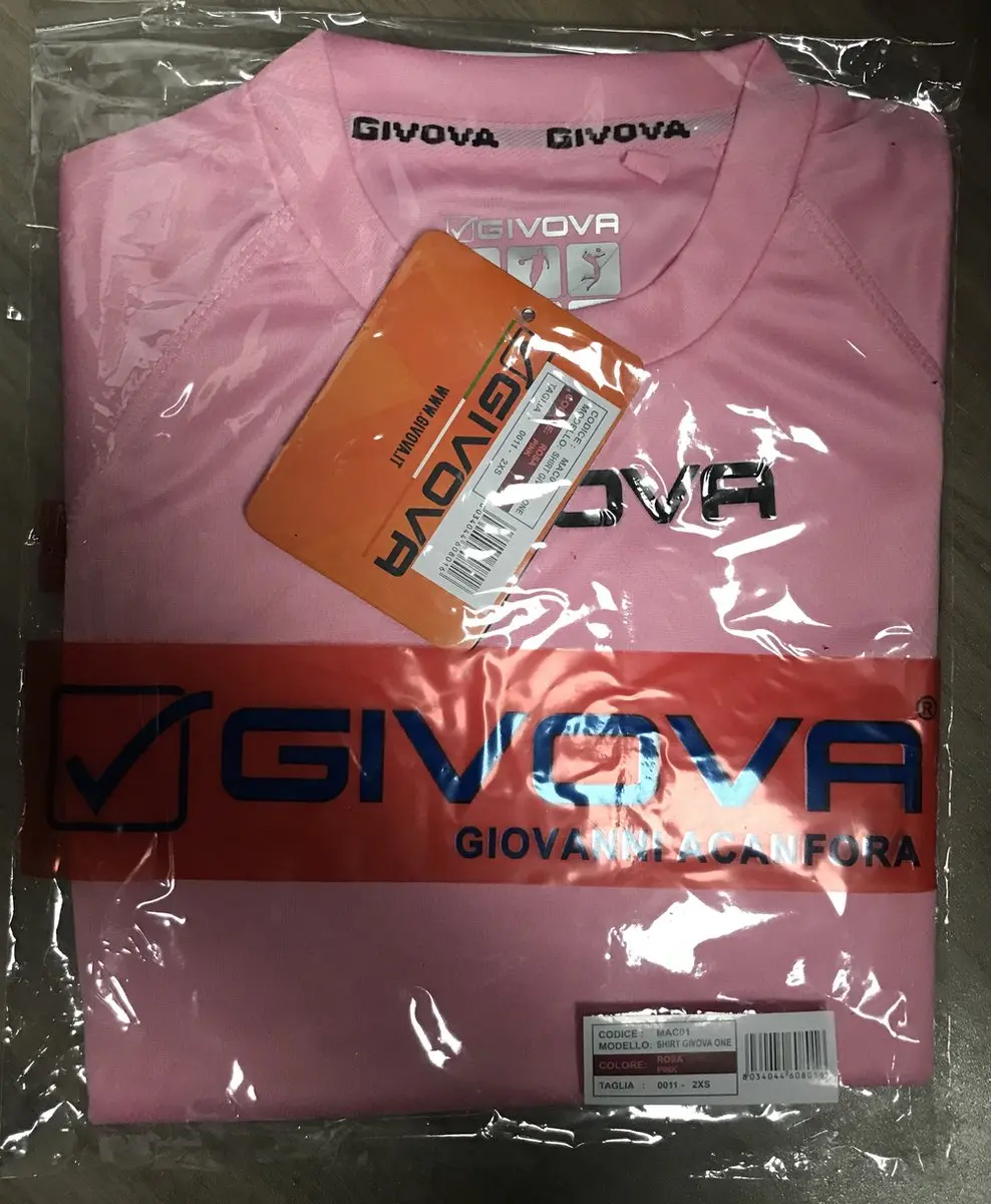 Givova Sportshirt One MAC01 - Licht Roze - 2XS