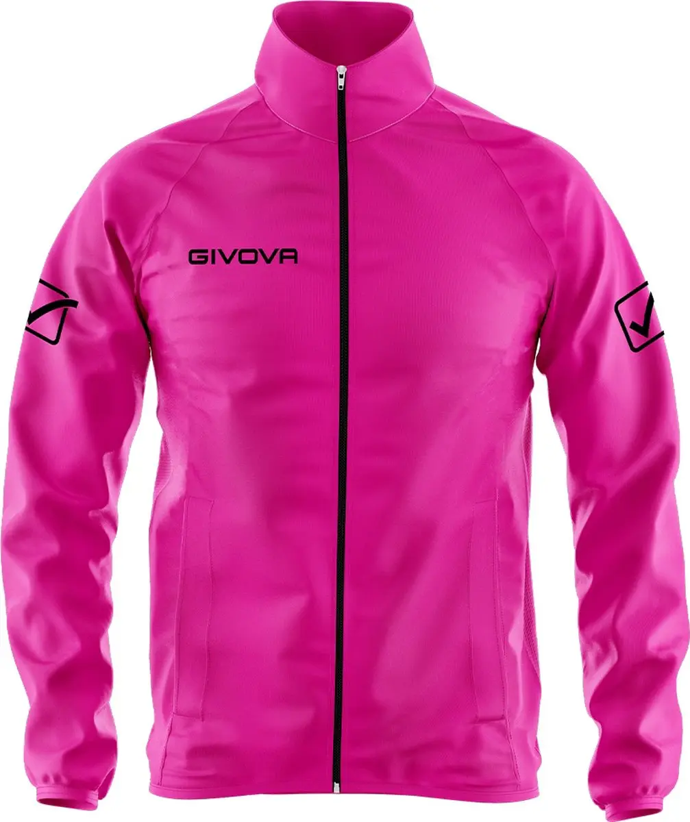 Givova Rain Basico Jas Roze M Jongen