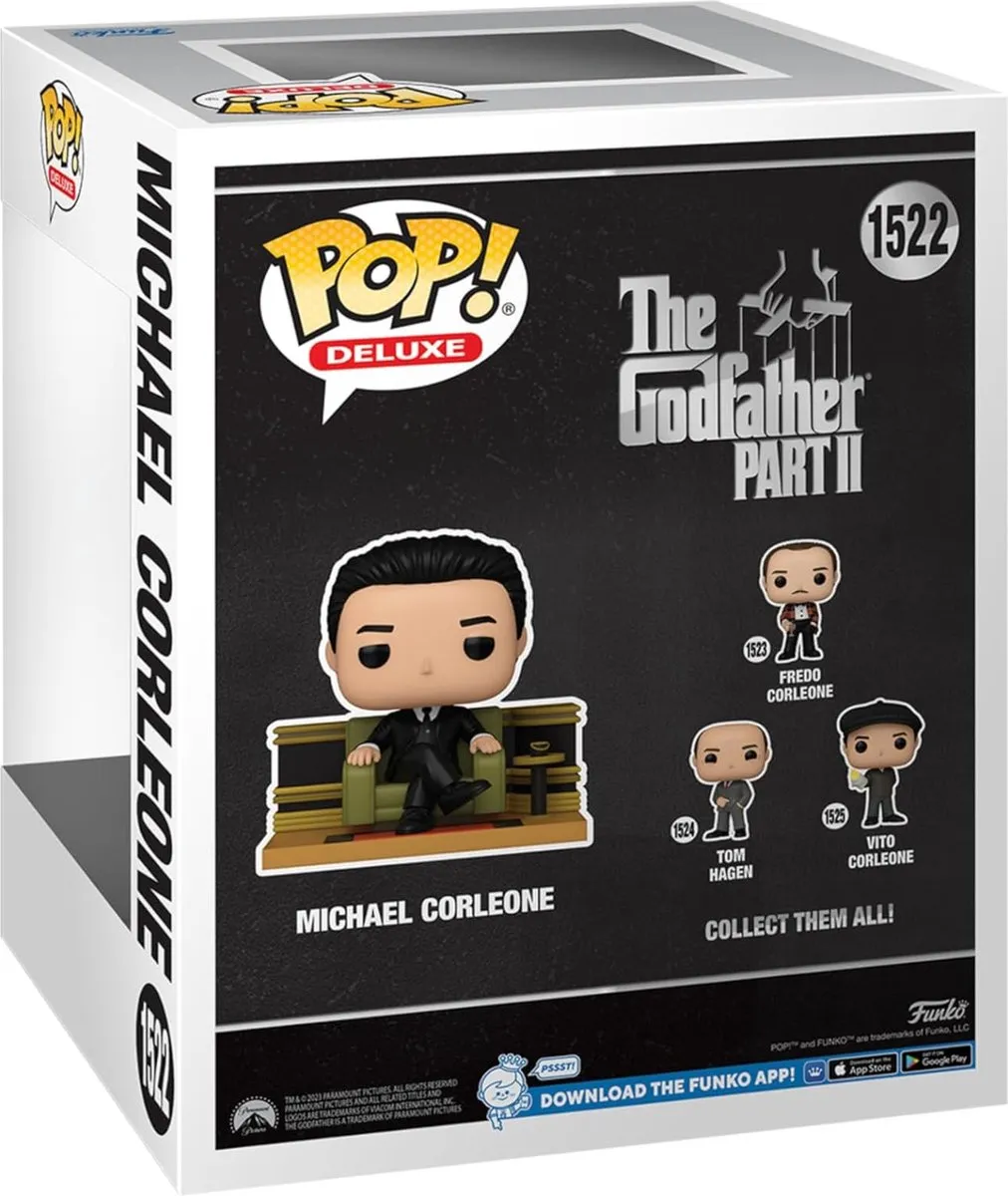 Funko Pop The Godfather 2 Michael Corleone Deluxe #1522 - Multi
