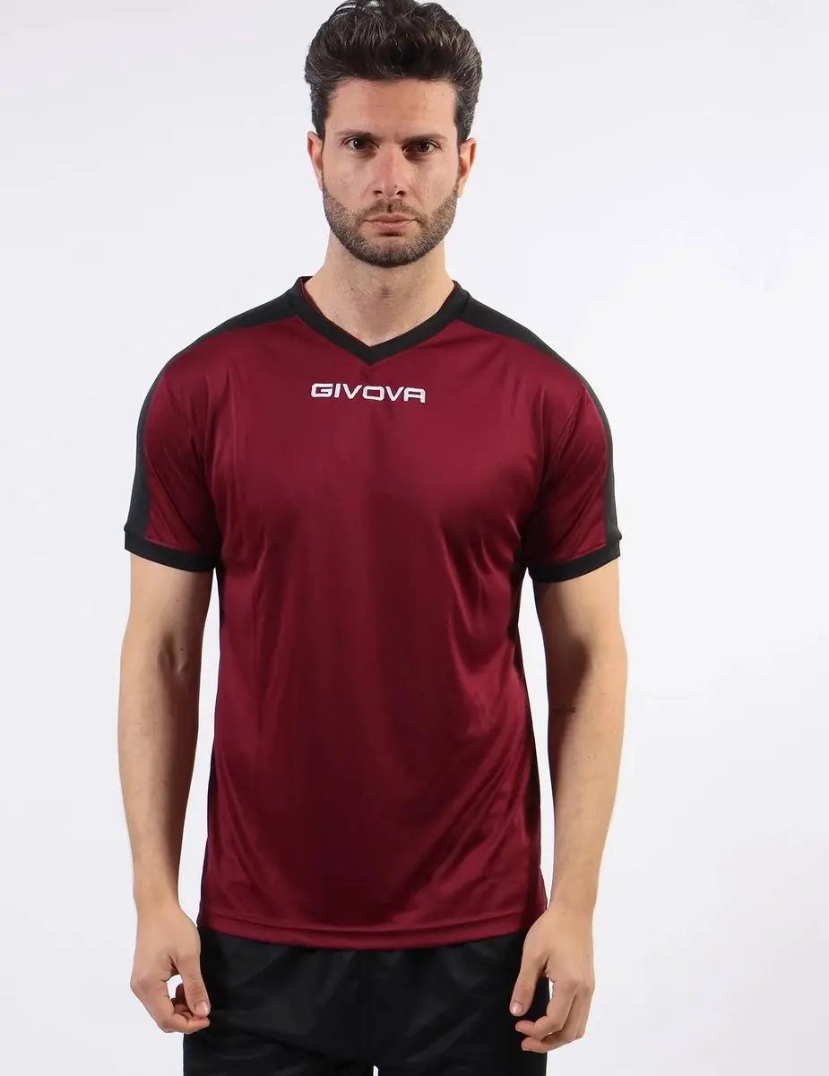 Givova Revolution Sport-T-shirt - Koningszwart Blauw L