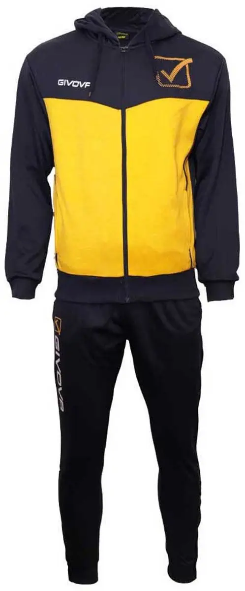 Givova Visa Melange Trainingspak Geel 3XL - afbeelding 2 van 3