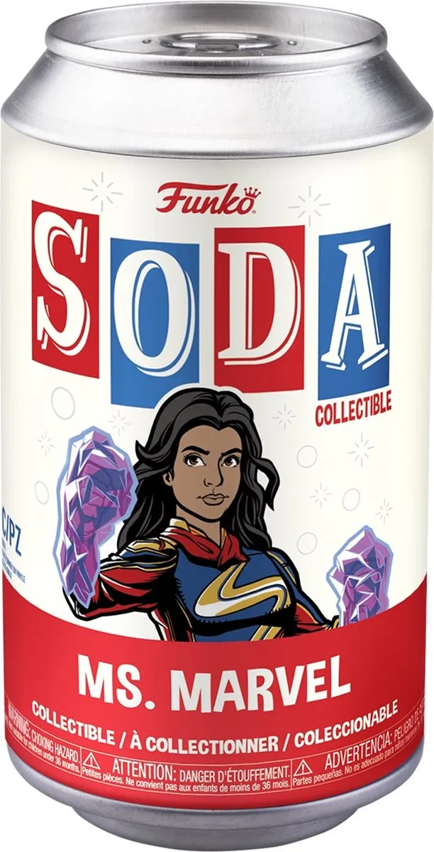 Funko Vinyl Soda The Marvels Ms. Marvel - 68768 - Veelkleurig