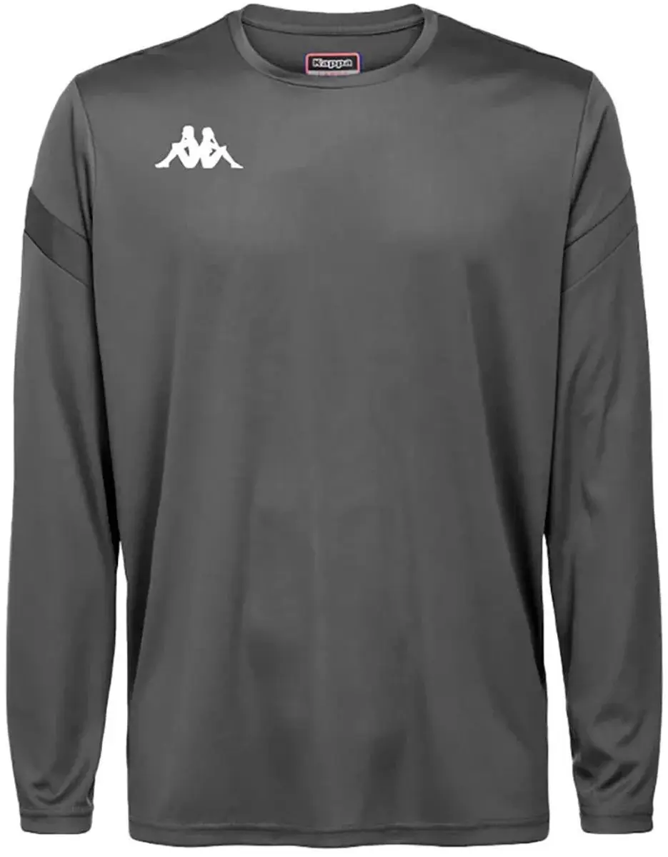 Kappa Dovol T-shirt Met Lange Mouwen Grijs M Man