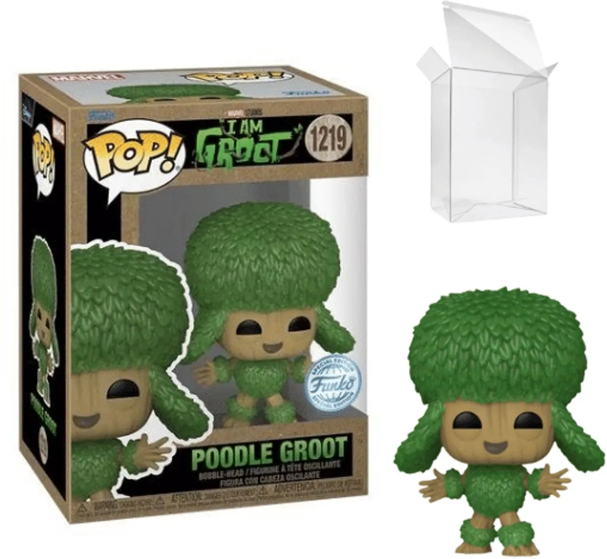 Funko Pop! I Am Groot Poodle Groot Earth Day 2023 - Multi - afbeelding 2 van 2
