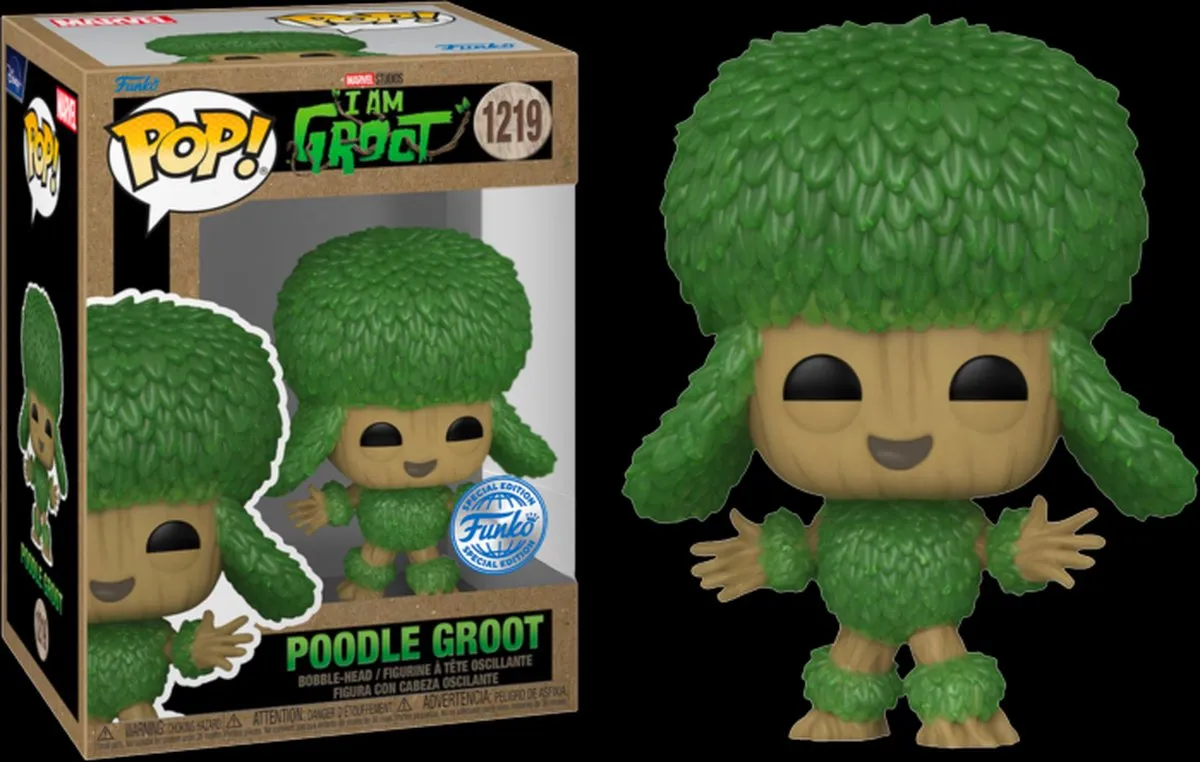 Funko Pop! I Am Groot Poodle Groot Earth Day 2023