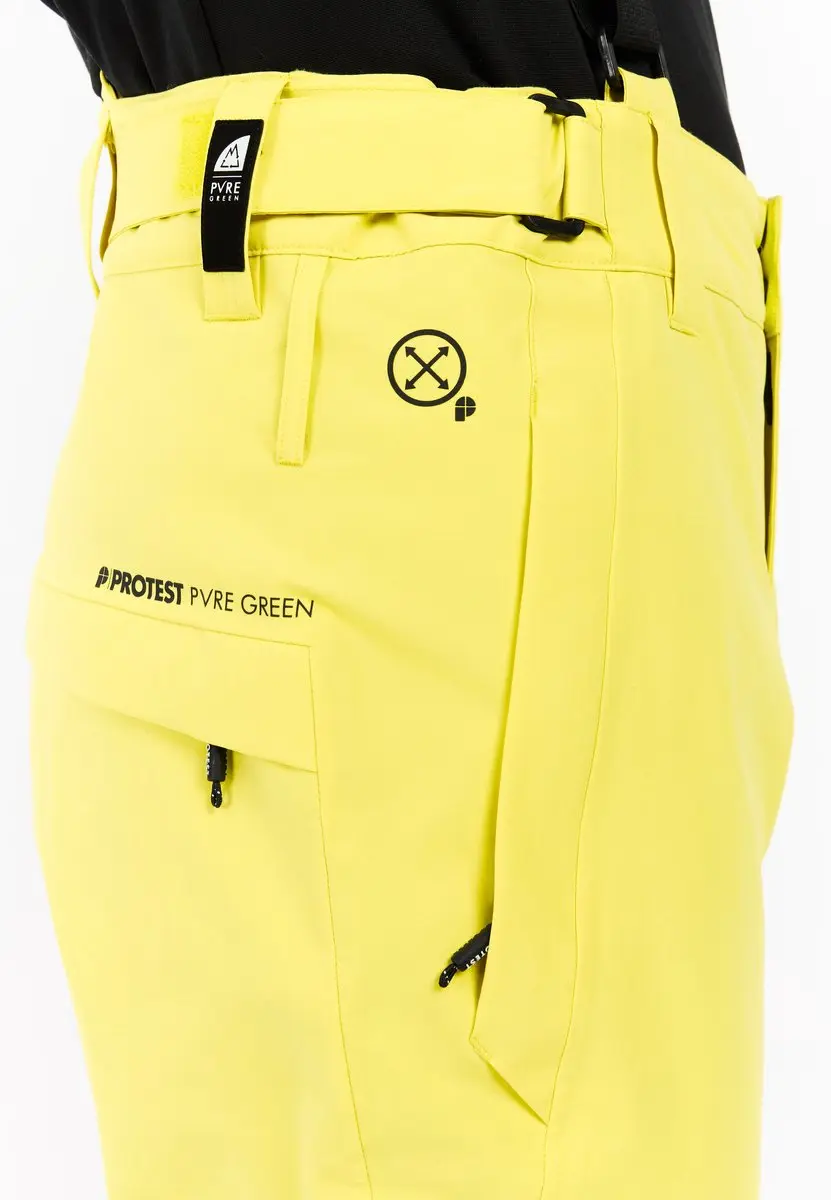 Protest PRTMIKADO Skibroek Heren - Lime Splash - M
